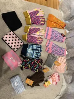 子供用手袋セット 多彩なデザイン