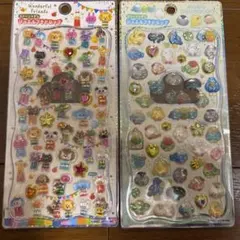 即日発送　匿名　とり　ワンダフルフレンズ　ジュエルプチドロップシール