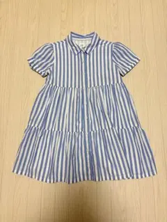 ギャップ　GAP ワンピース　半袖　ティアードワンピース　110㎝のサムネイル