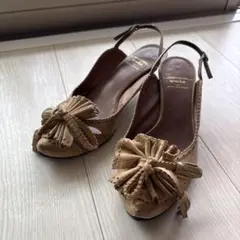 RABOKIGOSHI works バックベルトパンプス リボン 22.5cmのサムネイル