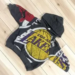 ZARA NBA ブルズ　レイカーズキッズパーカー92センチ美品