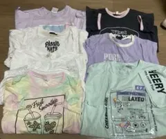 キッズ 半袖Tシャツ 6枚セット 묶음 판매
