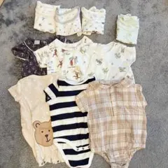 ロンパース ギャップベビー おしりくま 男の子 まとめ売り 70 夏服 子供