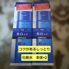 AQUA LABEL ブライトニングケア　ローション　RM　本体×2本セット