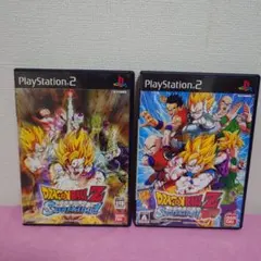 【PS2】　2枚セット　ドラゴンボールZ Sparking！　/　NEO　ソフト