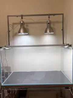 オーバーフロー水槽 90cm LED クーラー付き 引き取り限定 福岡県