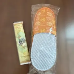 Disney ホテルアメニティ　スリッパ 歯ブラシキット付き　キッズ