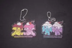 アクキー2個セット限定LIVING DEAD PUDDING & JELLY