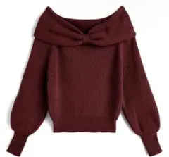 GRL オフショルダー ニット セーター mb1600