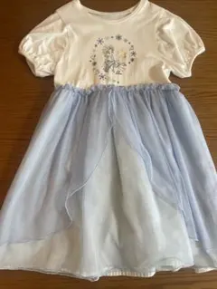 アプレレクール　Frozen エルサ 半袖ワンピース 120