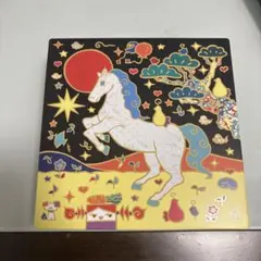 豊島屋鳩サブレー干支缶 古家野雄紀作お正月限定午年缶2026(缶のみ)