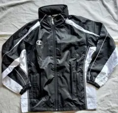 Champion フルジッパー ジャケット ブラック/ホワイト M