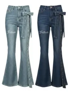 PELLICULE ribbon brilliant denim - メルカリ