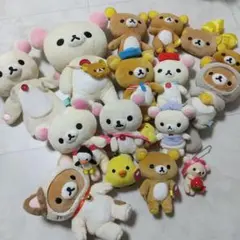 リラックマ　コリラックマ　キイロイトリ　ぬいぐるみ　セット