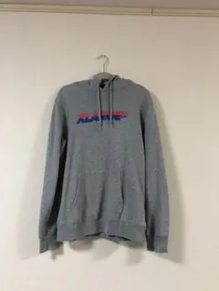 値下げしました！XLARGE グレー Mサイズ フード付きパーカー