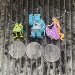 ディズニー オーナメントくじ2021 モンスターズインク ラプンツェル セット