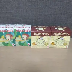 ポムポムプリン＆パンどろぼう ハッピーセット4点セット　マクドナルド