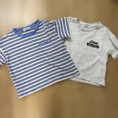 Little WEEKEND 半袖Tシャツ 2枚セット