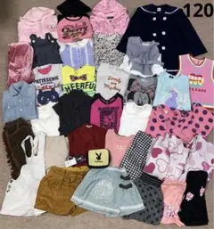 ノンブラ〜ブランド品多数120cm冬服まとめ売り①