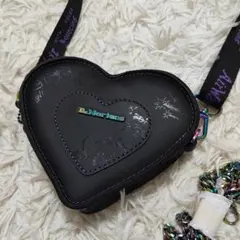 未使用 25SS Dr. Martens BT21 マイクロ ハート バッグ