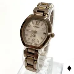 美品❣️クロスシーxC H335 白シェル文字盤 トノー 電波ソーラー 稼働
