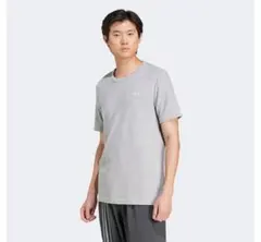 adidas トレフォイル エッセンシャルズ ワッフル半袖Tシャツ