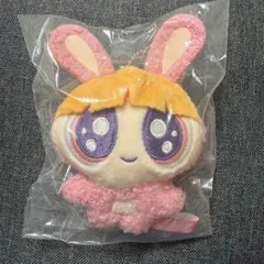 パワーパフガールズ おめめキラキラぬいぐるみ バニーブロッサム ガチャガチャ