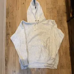 Champion リバースウィーブ パーカー 青タグ グレー XL 無地