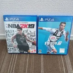 大変お得なおまとめNBA 2K19 & FIFA 19 PS4 ゲームセット