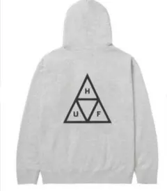 ●新品未使用 HUF プルオーバーパーカー L ハフ バックプリント スエット