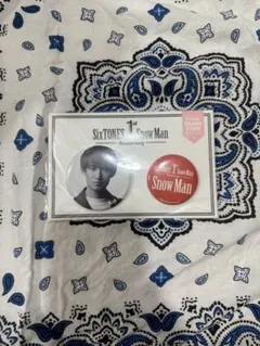 SnowMan 向井康二　缶バッチセット