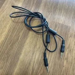 3.5mmオーディオケーブル 1.8m ブラック