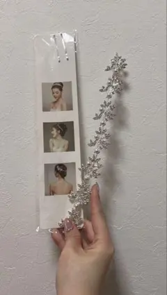 ウェディング　ヘッドドレス3点