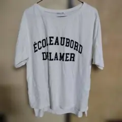 ガ*コ様 le.coeur blanc ロゴTシャツ ホワイトのサムネイル