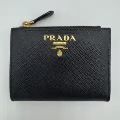 【美品】PRADA プラダ サフィアーノ マルチカラー 二つ折り財布 ブラック 2026年最新】PRADA レディース 二つ折り財布の人気アイテム - メルカリ