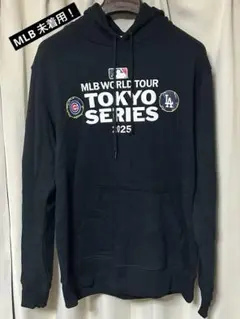 MLB Tokyo series 2025 パーカーＬサイズ　ブラック　未使用