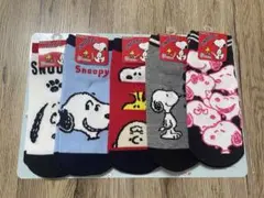 スヌーピー 5足セット ソックス