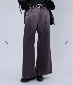 【傷・汚れなし】ハクラインカコウデニムパンツ HARE ハレ 完売カラーのサムネイル