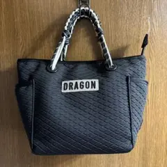 DRAGON ゴルフ カートバッグ ラウンドバッグ ブラック