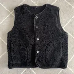 UNIQLO ブラックボアベスト　Sサイズ