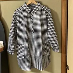 ギンガムチェック チュニック・ワンピース L【新品・未使用】