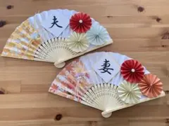 扇子プロップス　前撮り　和装　小物　no.158