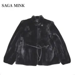 良品】SAGAMINK/サガミンク ダークミンク/オーバーサイズ/ファーコート