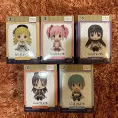 魔法少女まどかマギカ ぺたっとおすわりフィギュア 全5種セット