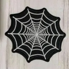 3.蜘蛛の巣　スパイダーマン　アイロン　刺繍　ワッペン