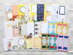 残りわずか★　国内作家紙ものメモおすそ分けセット　紙博　文具女子博