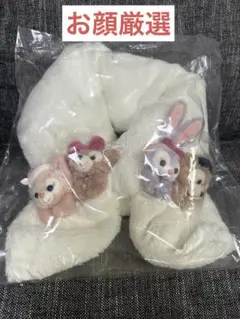 Disney - ウィンタートゥインクリングタウン　マフラー 駿河屋 -<中古>集合 マフラー 「ダッフィー＆フレンズの