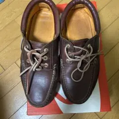 3eye風 EDWIN デッキシューズ レザー サイズ44 27.5cm相当 - メルカリ
