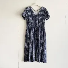 【美品】UNIQLO PAUL & JOE 花柄半袖ワンピース