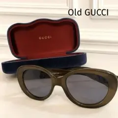 Old GUCCI グッチ ヴィンテージ GGロゴサングラス クリアブラウンのサムネイル